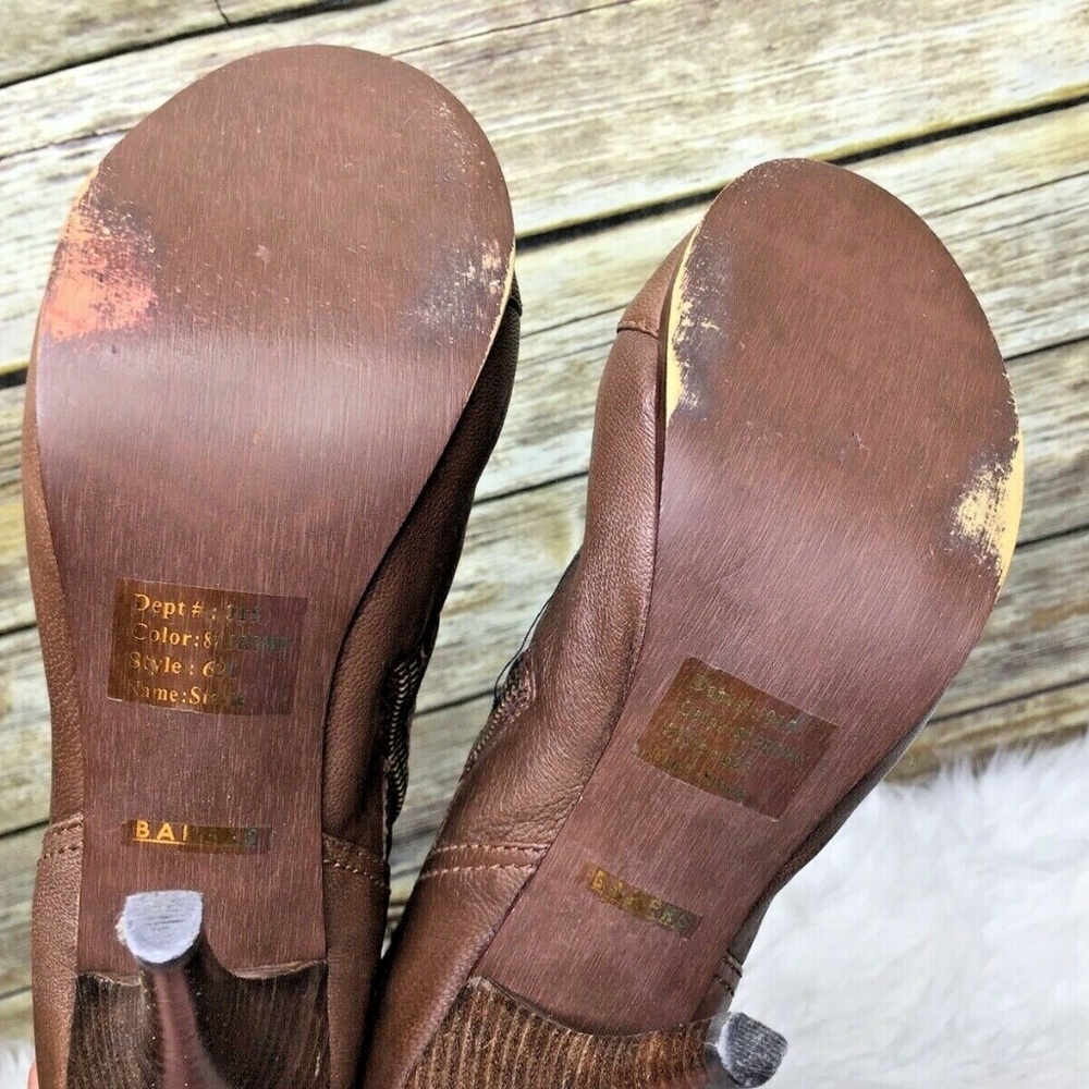 Bakers Stevie Brown Leather Knee High Boots - Picture 8 of 8